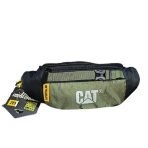 Mochila CAT Strong Tough Reliable – Verde con Negro | Diseño Resistente y Urbano