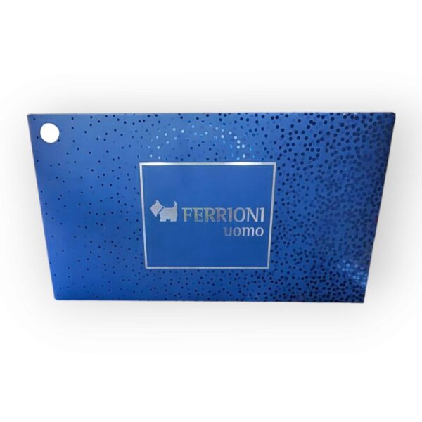 Ferrioni Uomo Gift Set for Men (Eau de Toilette 100 ml, Shampoo 150 ml, After Shave 150 ml, Mini EDT 5 ml)
