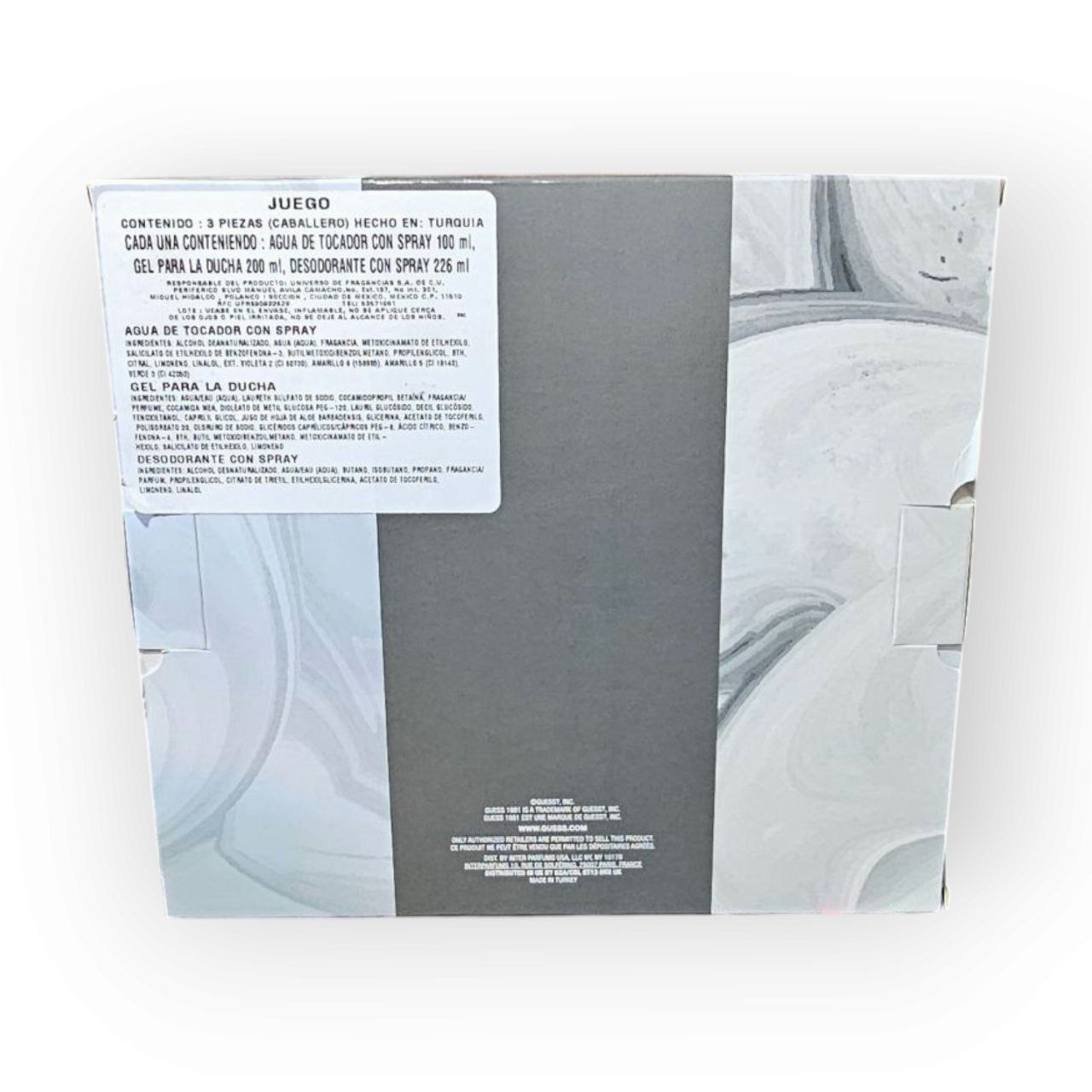 Guess 1981 Gift Set for Men (Body Spray 226 ml, Eau de Toilette 100 ml, Shower Gel 200 ml) - Image 2