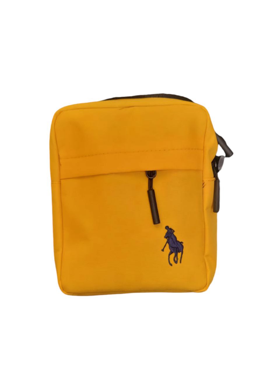 Mochila Crossbody / Sling HPC Polo 1044# – Colores: Beige, Navy, Verde y Amarillo - Image 4