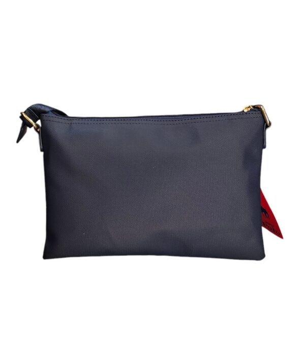 Bolsa Crossbody HPC Polo 866# – Azul Marino con Herrajes Dorados - Image 2