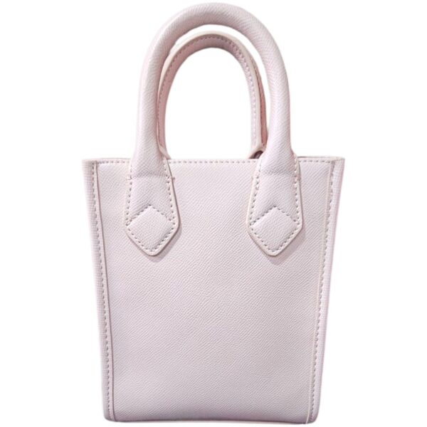 Bolsa ALDO Mini Tote Rosa con Diseño Calado y Correa Ajustable - Image 2