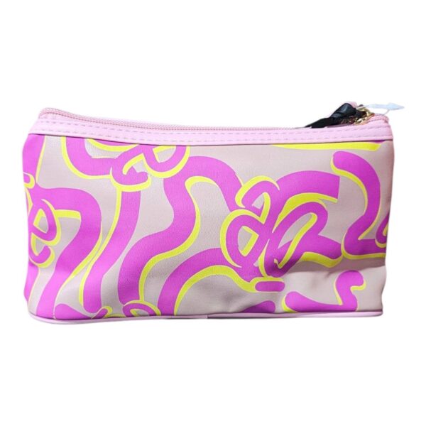 Cosmetiquera Cloe Pink Wave – Diseño con Flequillo - Image 3