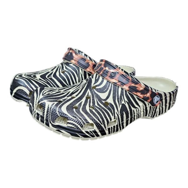 Crocs Animal Print Cebra y Leopardo - Talla 26 MX / M8 W10 US / 41-42 EU - Image 2