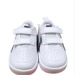 Puma Rickie V INF Blanco/Negro 👶 – Comodidad y Estilo para los Peques