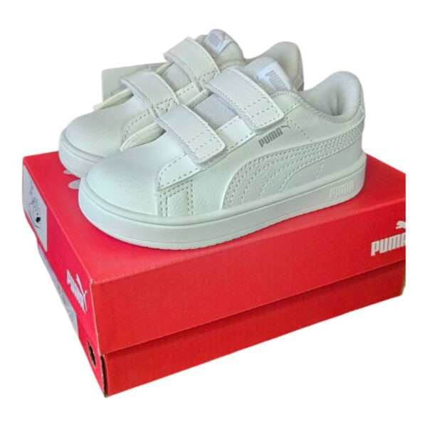 Puma Rickie Classic V INF Blanco – Talla 13 CM / 7C USA / 23 EUR - Image 2