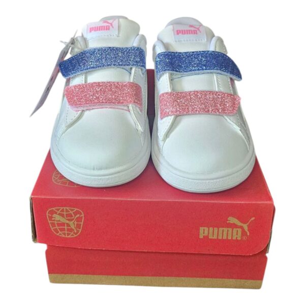 Puma Smash 3.0 L Glitter Velcro INF – Talla 16 CM / 10C USA / 27 EUR - Image 2