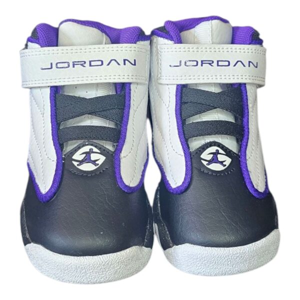 Jordan Pro Strong TD White/Black/Purple – Talla 13 MX / 7C USA / 23.5 EUR - Image 2