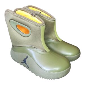 Jordan Lil Drip TD Olive Green – Talla 15 MX / 9C USA / 26 EUR (Caja de Outlet)