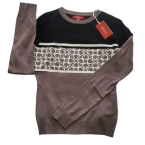 Suéter Guess Los Angeles Estilo Animal Print – Talla M