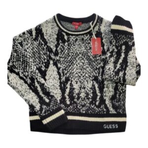 Suéter Guess Los Angeles Estilo Abstracto – Talla M