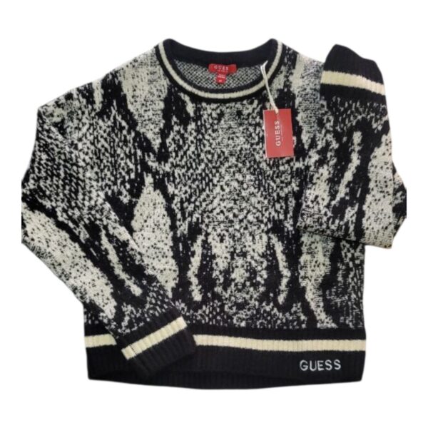 Suéter Guess Los Angeles Estilo Abstracto – Talla M