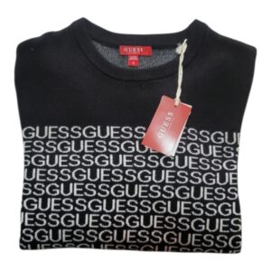 Suéter Guess Los Angeles Estilo Logo Repetido – Talla S