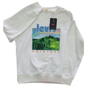 Suéter Levi’s Original Estampado Paisaje – Talla XS