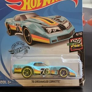 Hot Wheels '76 Greenwood Corvette | HW Race Day | Número 76