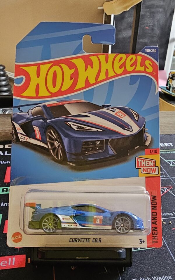Hot Wheels Corvette C8.R | Then and Now | #8 Azul Racing