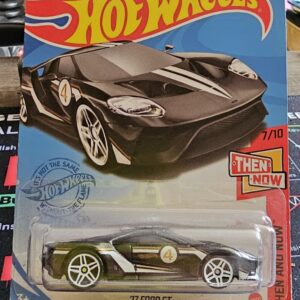 Hot Wheels ’17 Ford GT | Edición Then & Now | Número 4 Negro