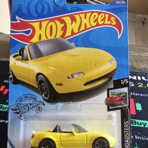Hot Wheels ‘91 Mazda MX-5 Miata Amarillo | HW Roadsters