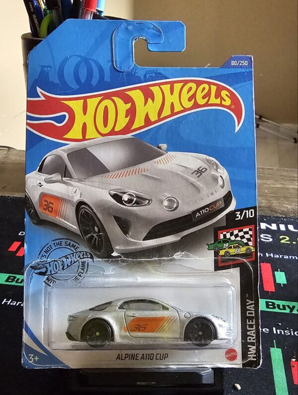 Hot Wheels Alpine A110 Cup Plata | HW Race Day