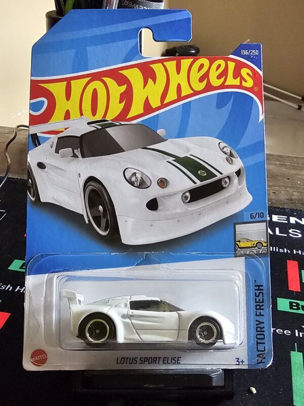 Hot Wheels Lotus Sport Elise Blanco | Factory Fresh