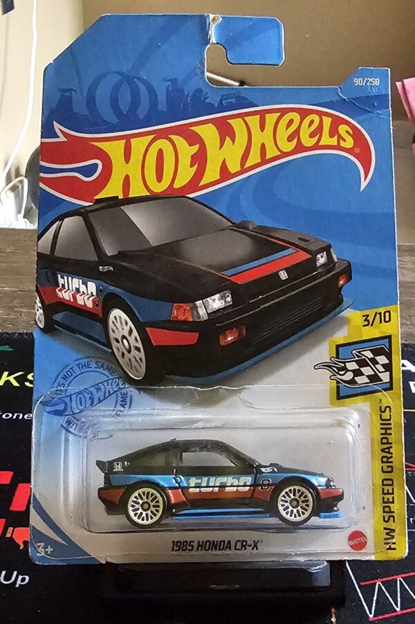Hot Wheels 1985 Honda CR-X – HW Speed Graphics (3/10)