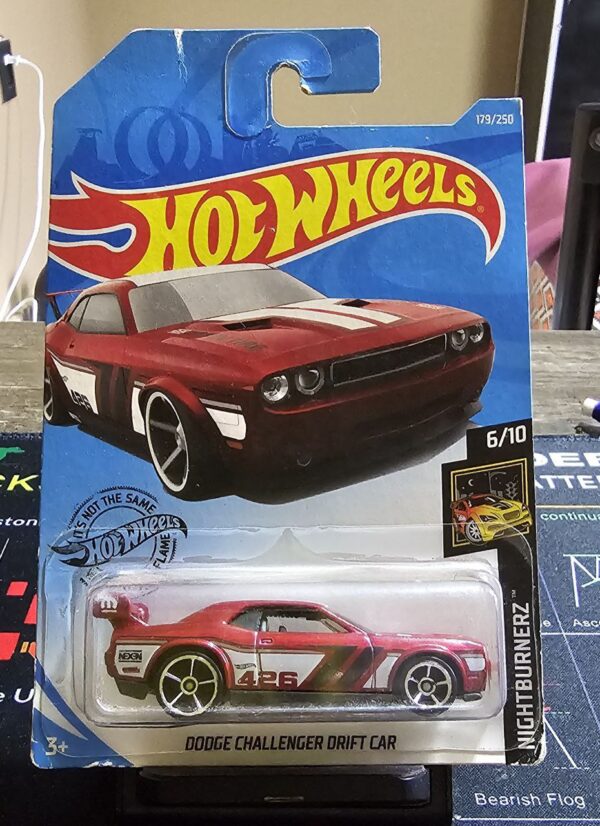 Hot Wheels Dodge Challenger Drift Car – Nightburnerz (6/10)