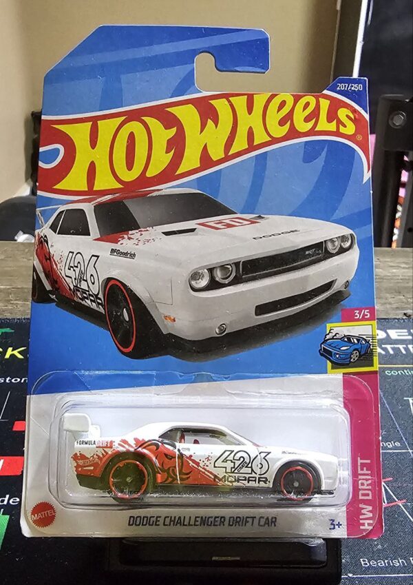 Hot Wheels Dodge Challenger Drift Car – HW Drift (3/5)