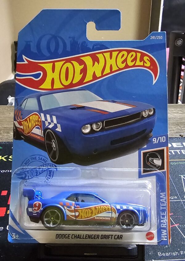 Hot Wheels Dodge Challenger Drift Car – HW Race Team (9/10)