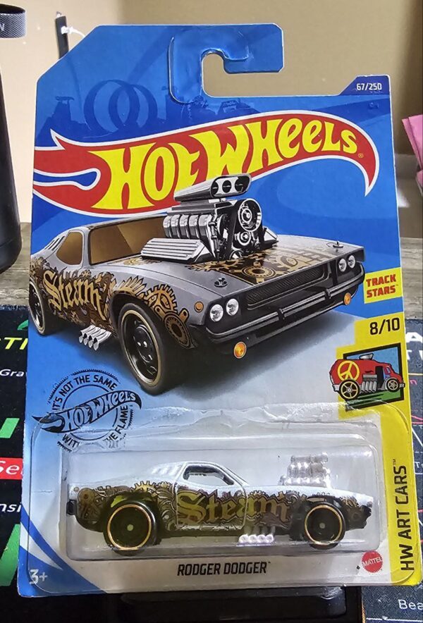 Hot Wheels Rodger Dodger “Steam Edition” – HW Art Cars (8/10)