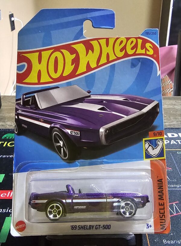 Hot Wheels '69 Shelby GT-500 Convertible – Muscle Mania (9/10)