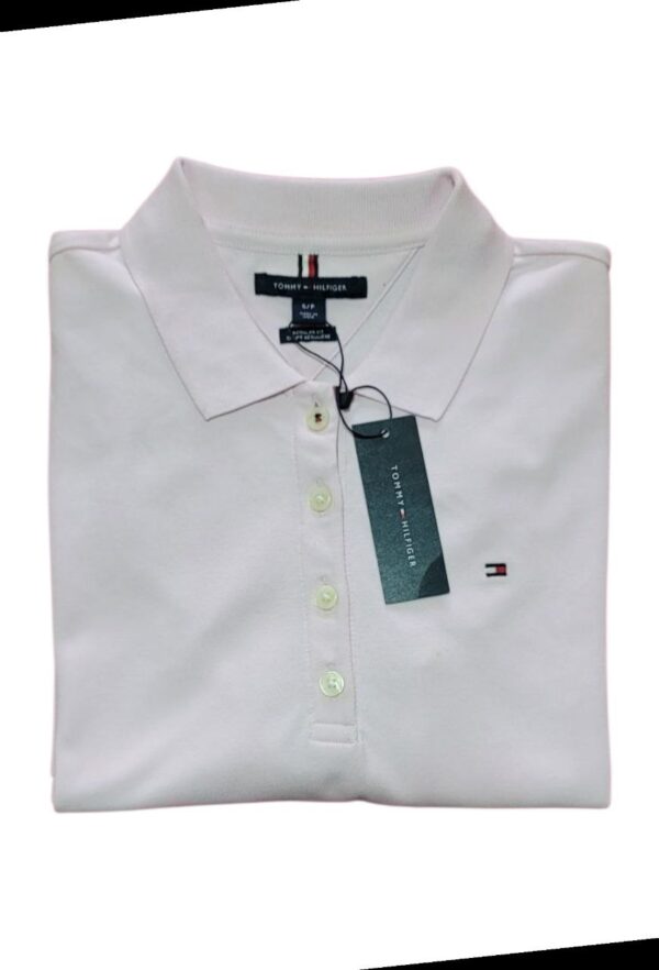 Polo Tommy Hilfiger Mujer Rosa Claro Talla S