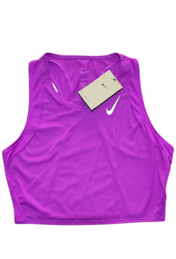 Top Deportivo Nike Running Dri-FIT Morado Mujer