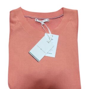 Suéter Tommy Hilfiger Orgánico Coral Talla XS Mujer