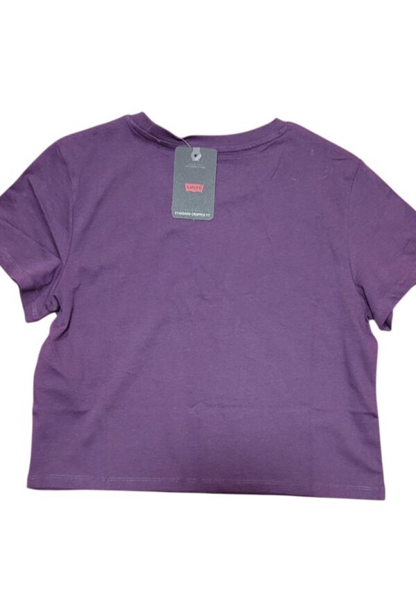 Playera Levi's Morada Mujer Logo Clásico Talla S - Image 2