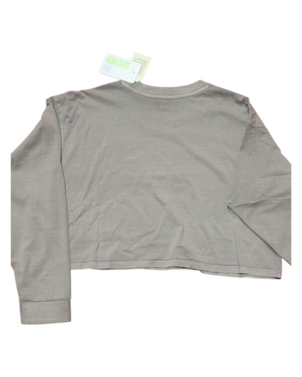 Playera Levi’s Fresh Manga Larga Mujer Gris Talla M - Image 2