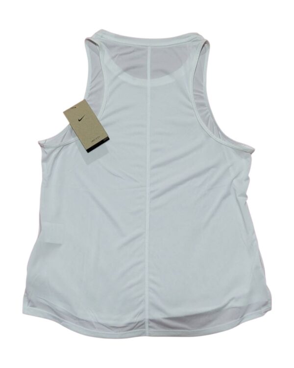 Playera Deportiva Nike Mujer Blanca Dri-FIT (Talla M) - Image 2