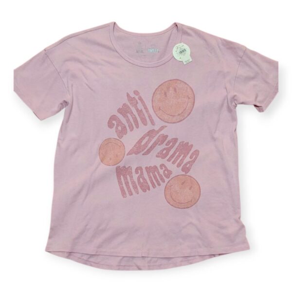 Playera OFFLINE by Aerie Smiley "Anti Drama Mama" Talla S