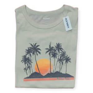 Playera Old Navy Paradise Sunset Palms Talla L
