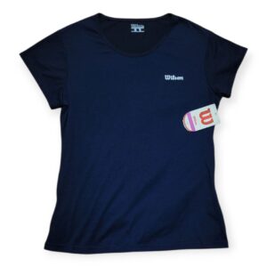 Playera Wilson Azul Marino Deportiva para Mujer