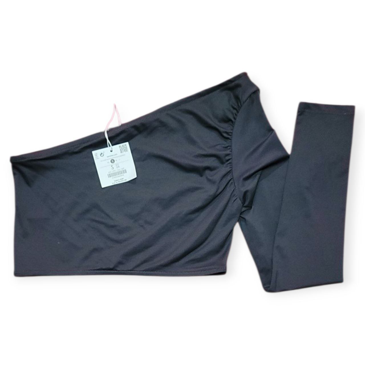 Blusa Bershka Asimétrica Manga Larga Talla S - Image 2