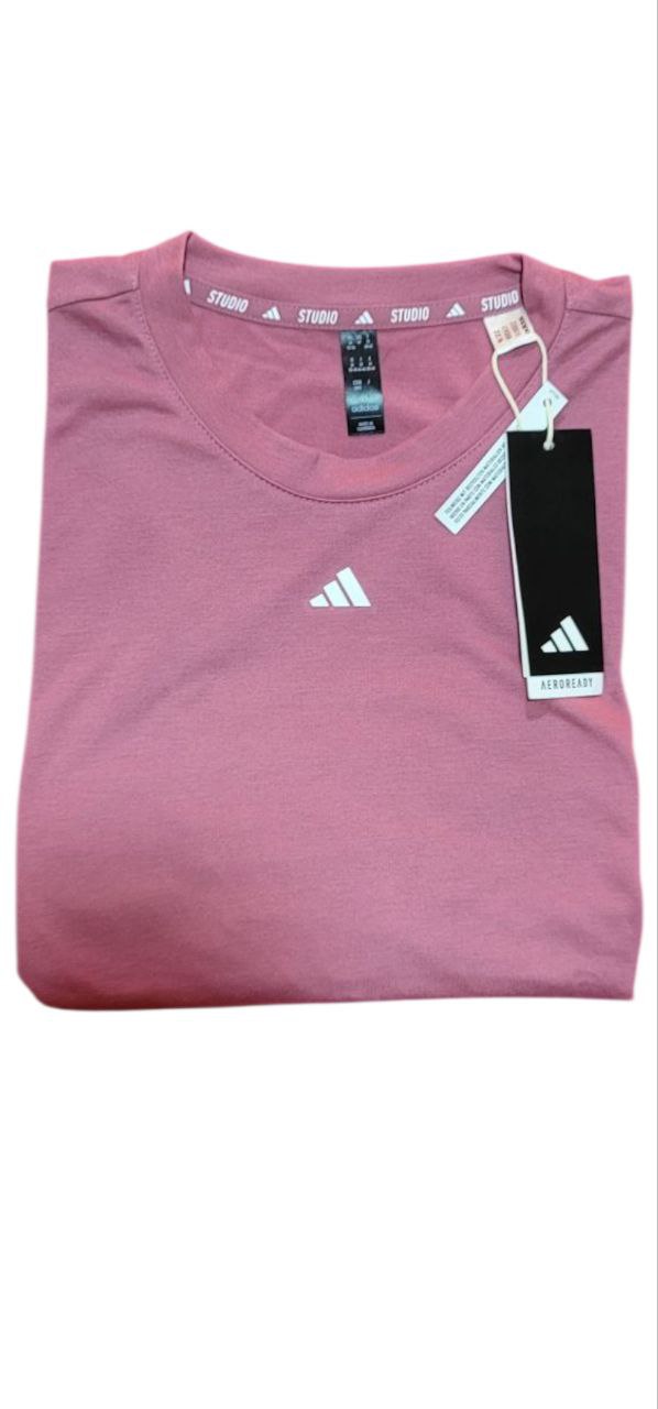 Adidas AEROREADY Crop Top Dama Rosa Talla S