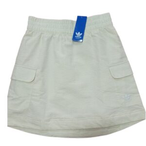 Falda Adidas Originals Mujer Blanca con Bolsillos Talla S | Modelo HL9303