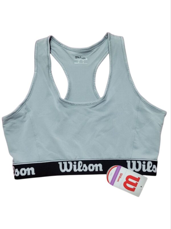 Top Deportivo Wilson Mujer Gris Claro Talla G | Modelo 06006-GRC-GD