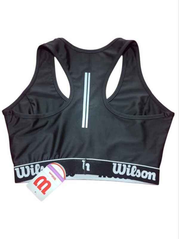 Top Deportivo Wilson Mujer Negro Talla G | Modelo 06006-NEG-GD - Image 2