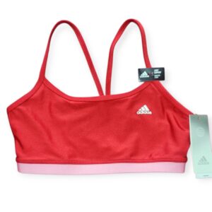 Top Deportivo Adidas Training Colorblock Rojo Mujer Talla M | Modelo HH7630