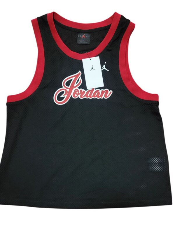 Jordan Tank Top Mujer Black/Red Talla M