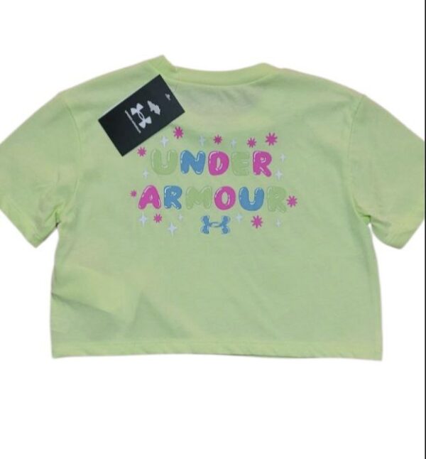 Playera Under Armour Crop Top Kids ECH - Image 2