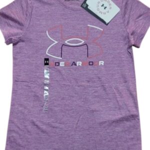 Playera Under Armour Girls Morada Talla CH/JP/YSM
