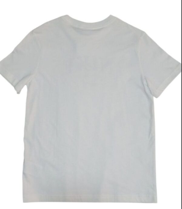 Playera Nike Mujer Blanca con Logo Morado Athletic Dept. 1972 - Talla L - Image 2