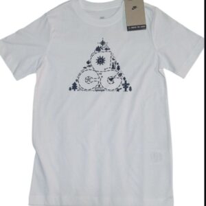 Playera Nike Kids Blanca Move to Zero Talla S